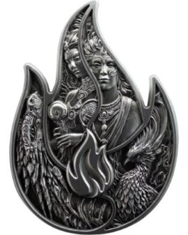 2024 ETERNAL FLAME 2 Oz Silver Stacker