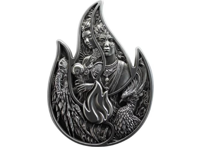 2024 ETERNAL FLAME 2 Oz Silver Stacker