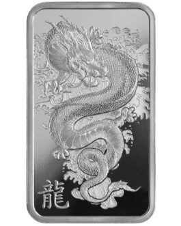 Legend of the Azure Dragon 1oz Silver Bar