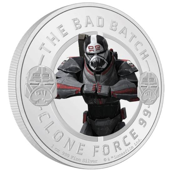The Bad Batch: Wrecker 1 Oz Silver Coin