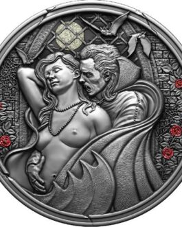 2024 Midnight Seduction 2 Oz High Relief Silver Coin