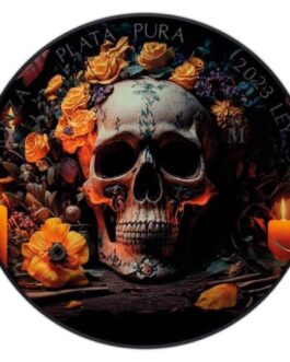 2023 Libertad Luces de los Muertos 1 Oz Silver Coin