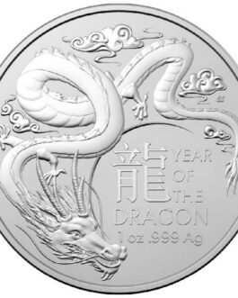 2024 RAM Year of the Dragon 1oz Silver Coin