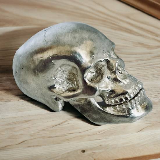 3D Skull with Articulating Jaw Poured 3Oz - Image 3