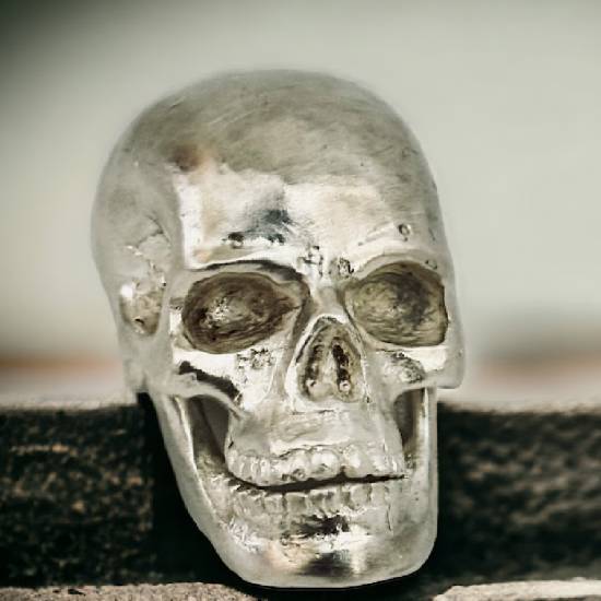 3D Skull with Articulating Jaw Poured 3Oz - Image 2
