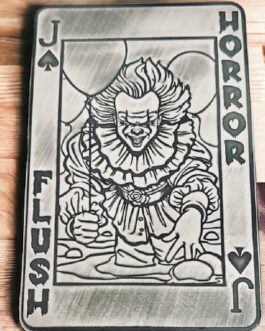 Horror Flush Spades Of J 1 Oz Silver Bar