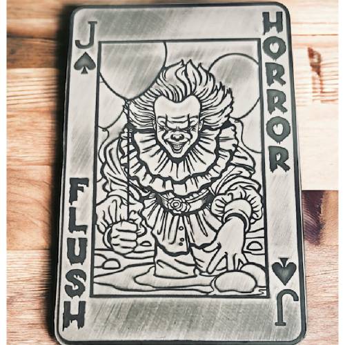 Horror Flush Spades Of J 1 Oz Silver Bar
