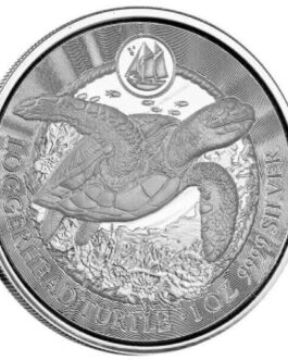 2023 Cayman Islands Loggerhead Turtle 1 Oz Silver BU Coin