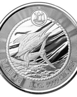 2023 Cayman Islands Marlin 1 Oz Silver BU Coin