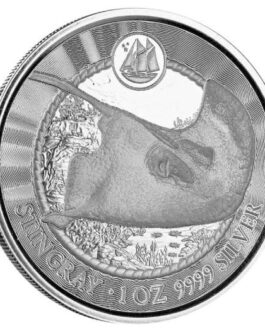 2023 Cayman Islands Stingray 1 Oz Silver BU Coin