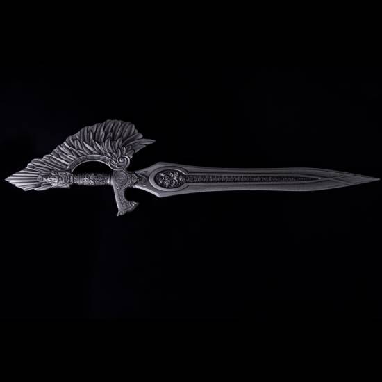 2.5 Oz Sword Of St Gabriel Silver Stacker - Image 3