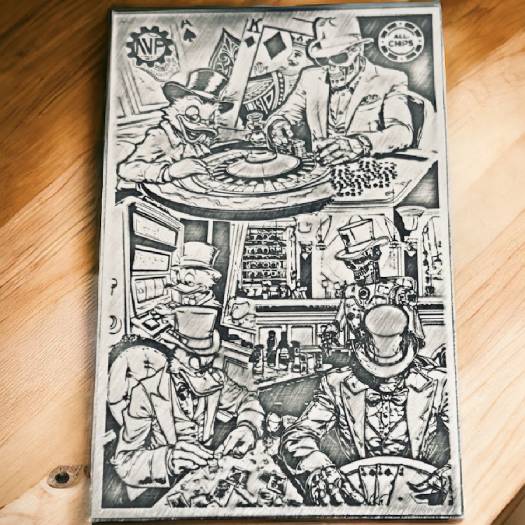 Winner Take All 1 oz Silver Card Bar